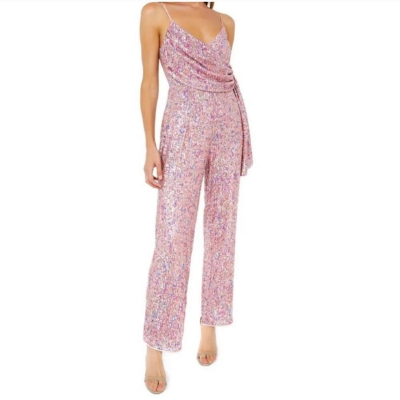 Saylor Jumpsuit Sequin Pantsuit - Picture 5 of 9